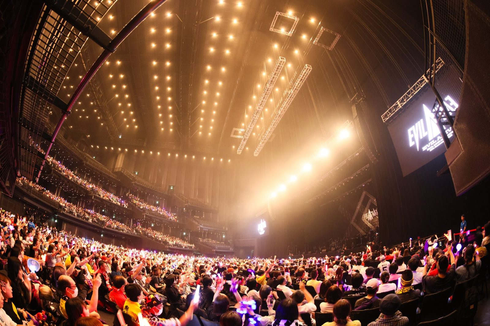 東京ガーデンシアター EVIL A LIVE 2024 — 5,000人動員